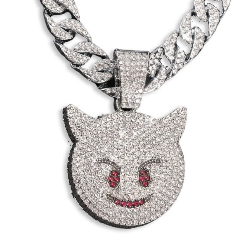 Devil emoji chain | VVS Shop | Collier VVS