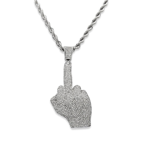 Middle Finger Necklace | VVS Shop | Collier VVS