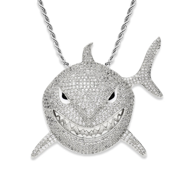 6ix9ine shark chain VVS Shop Collier VVS