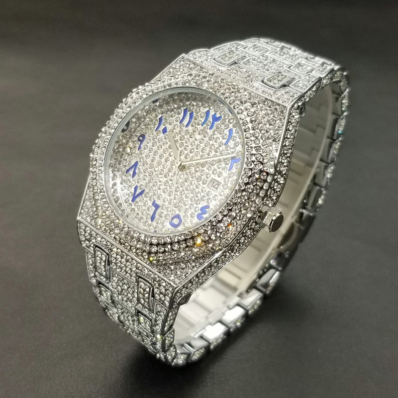 Arabic Numbers Ap Watch Vvs Diamonds Arabic Dial Ap Watch Vvs 41MM