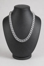Translucent Cuban Link Chain — stand — Clear