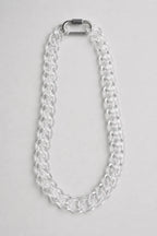 Translucent Cuban Link Chain — variant — Clear