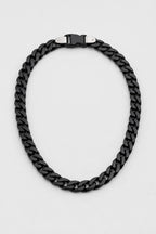 Acrylic Cuban Link Chain — variant — shiny black