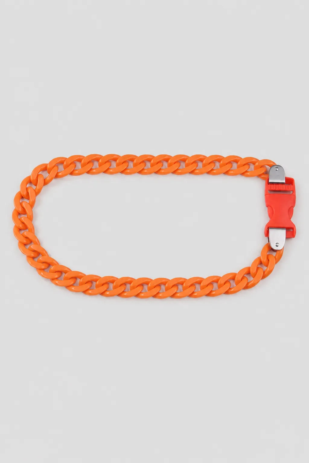 Acrylic Cuban Link Chain — variant — orange
