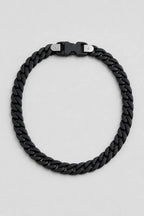 Acrylic Cuban Link Chain — variant — Matte Black
