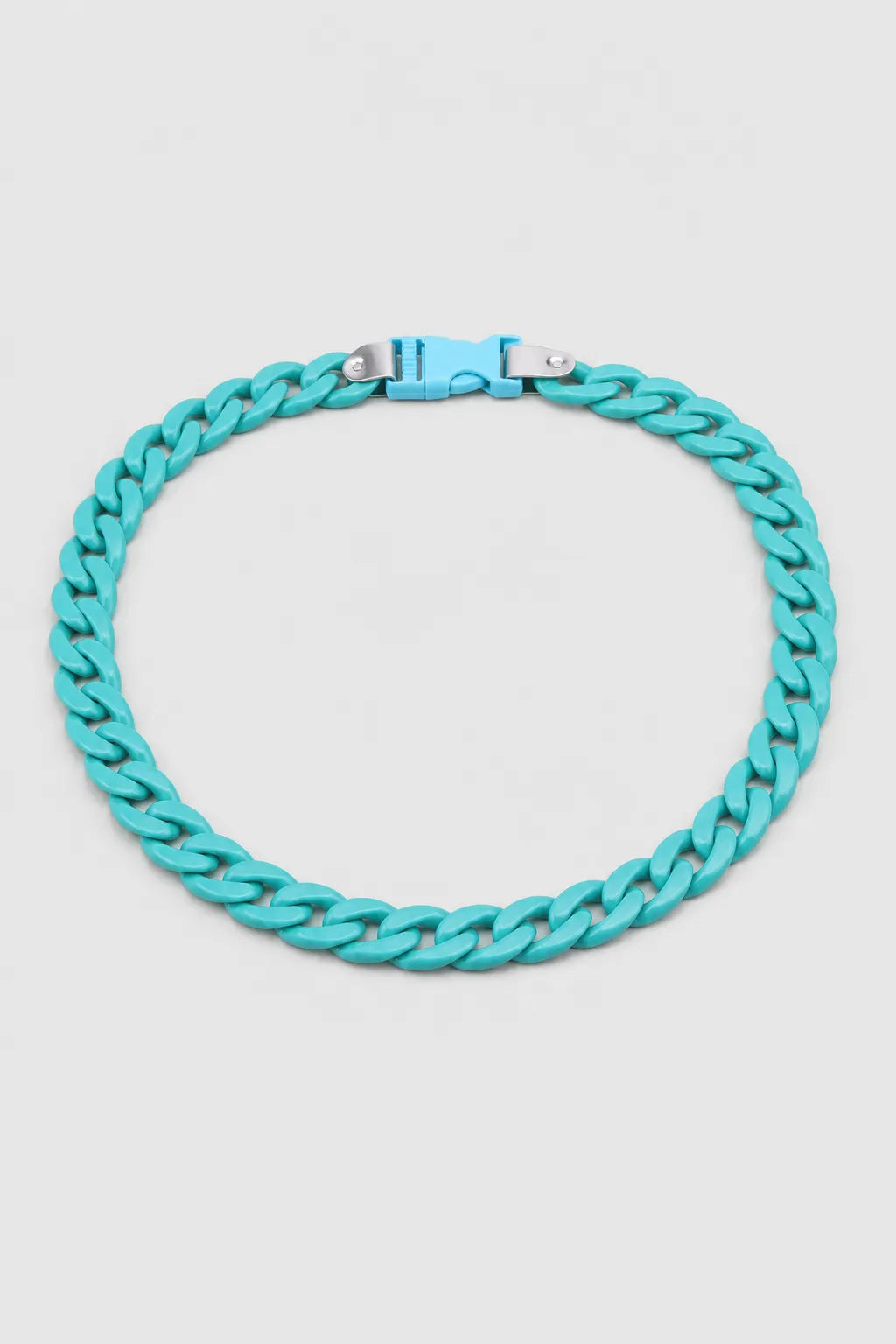 Acrylic Cuban Link Chain — variant — lake blue