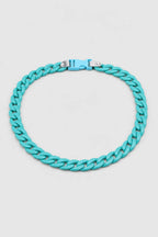 Acrylic Cuban Link Chain — variant — lake blue