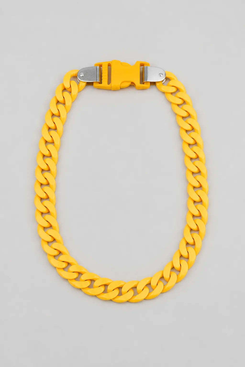 Acrylic Cuban Link Chain — variant — ginger yellow