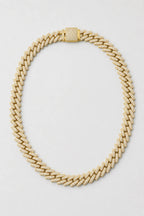 Spiked Cuban Chain — presentation — Gold-tone