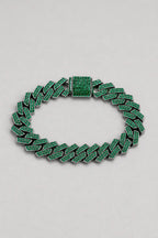 Blue Cuban Link Chain — variant — Green