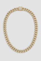 Blue Cuban Link Chain — variant — Gold color