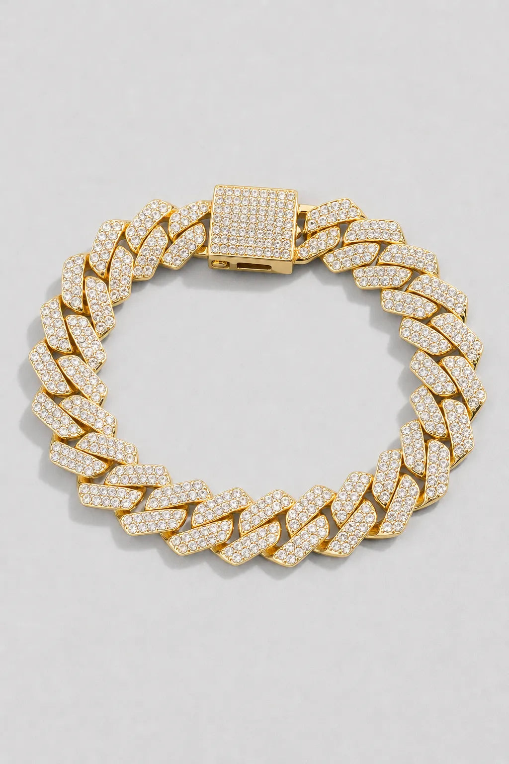 Blue Cuban Link Chain — variant — Gold color