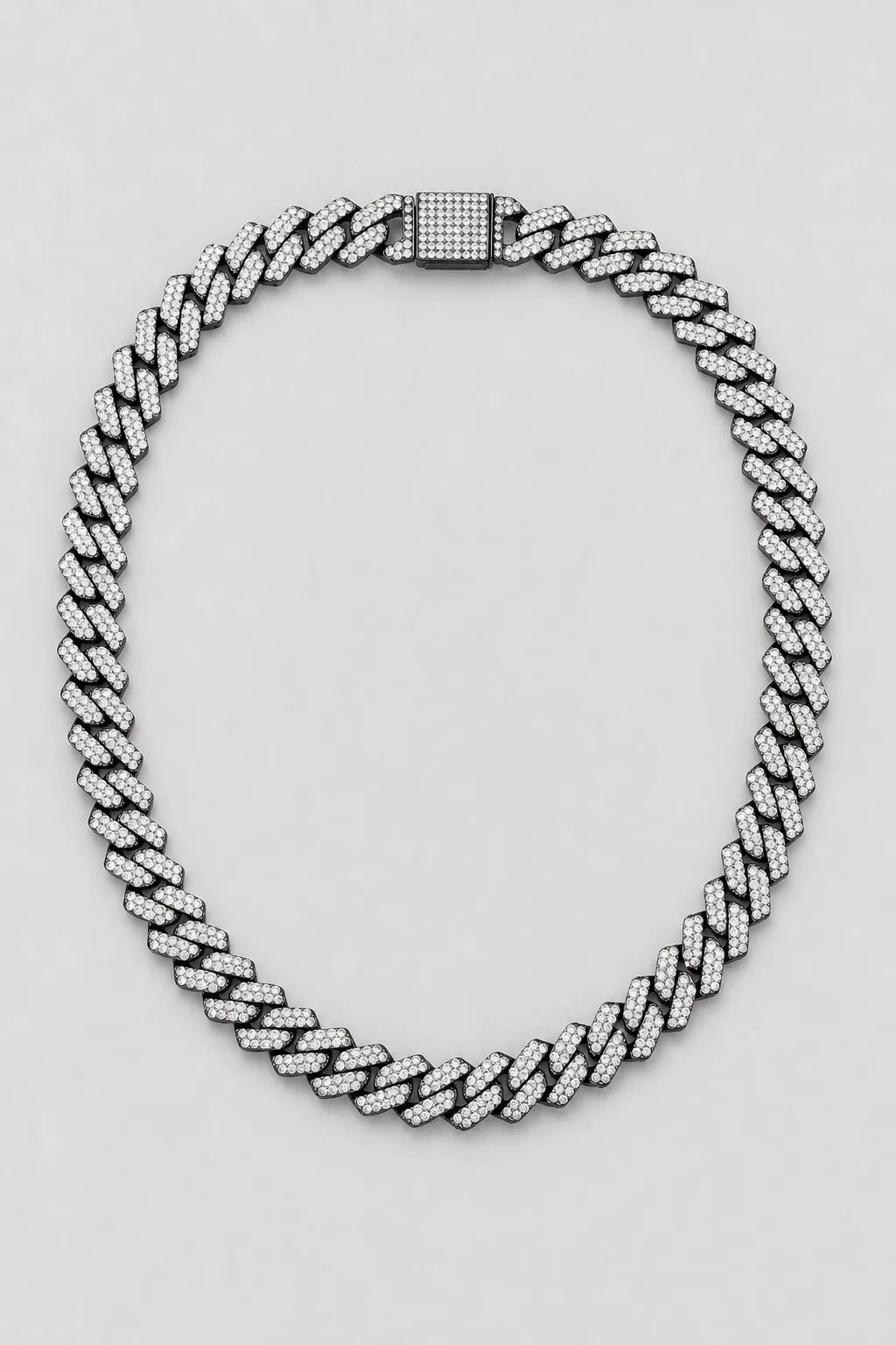 Blue Cuban Link Chain — variant — Black