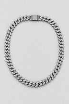 Blue Cuban Link Chain — variant — Black