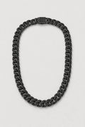 Black Iced Out Cuban Chain — presentation — black-tone