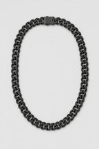Black Iced Out Cuban Chain — variant — black-tone