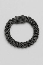 Black Iced Out Cuban Chain — variant — black-tone