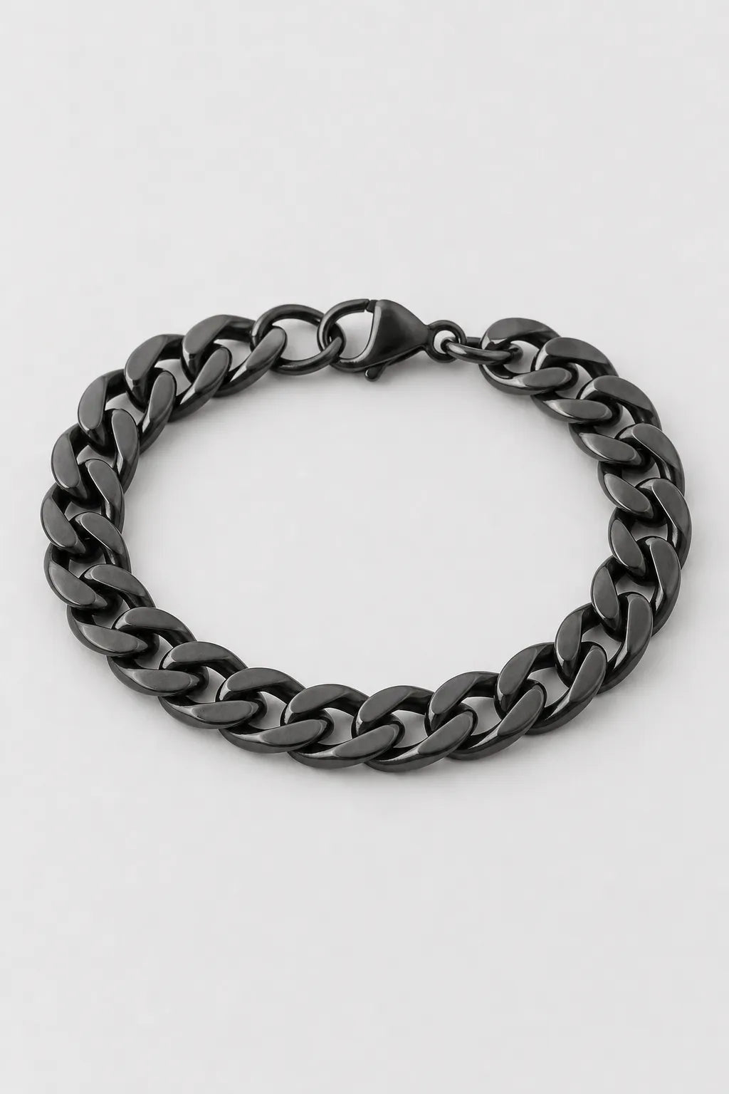 Matte Black Cuban Link Chain — variant — Matte Black