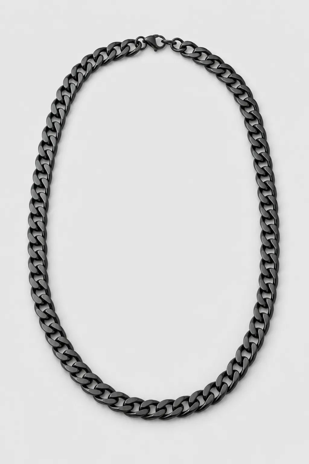 Matte Black Cuban Link Chain — variant — Matte Black