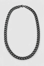 Matte Black Cuban Link Chain — variant — Matte Black