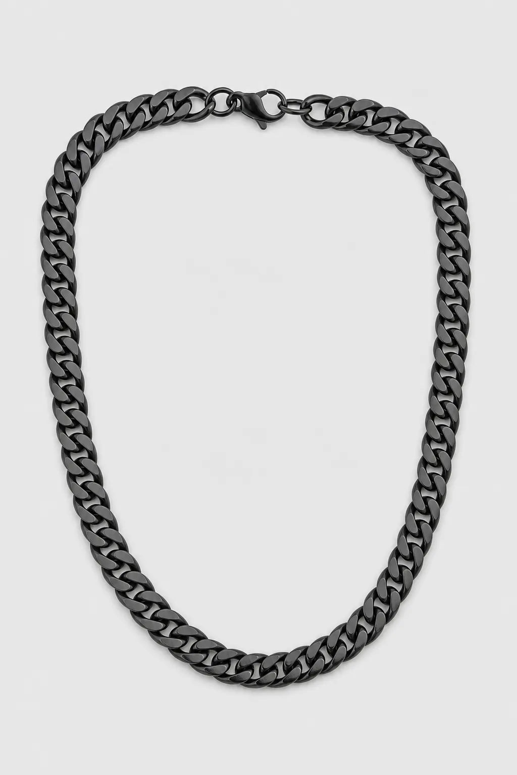 Matte Black Cuban Link Chain — variant — Matte Black