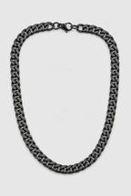 Matte Black Cuban Link Chain — variant — Matte Black