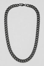 Matte Black Cuban Link Chain — variant — Matte Black