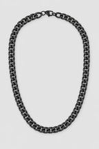 Matte Black Cuban Link Chain — variant — Matte Black