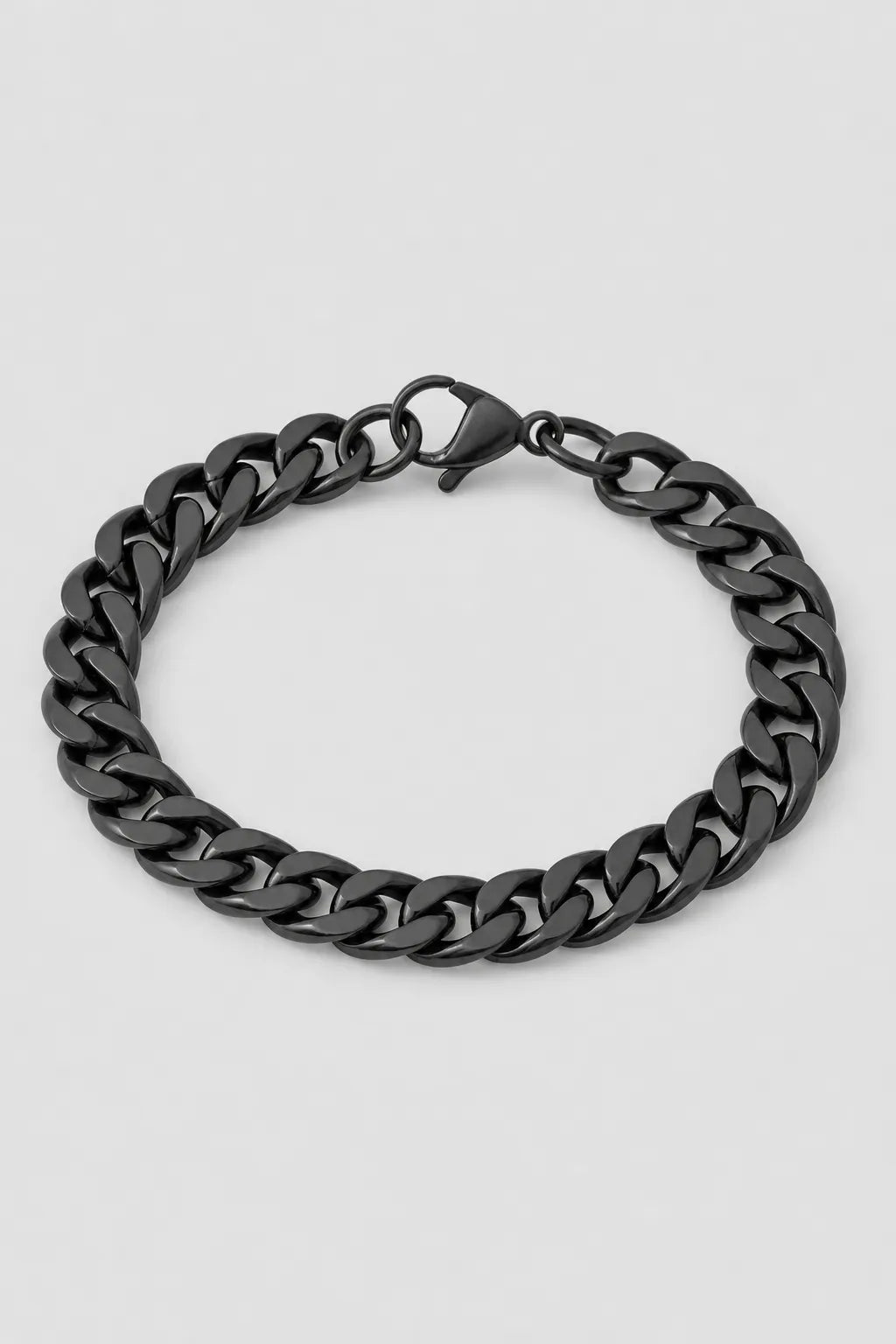 Matte Black Cuban Link Chain — variant — Matte Black