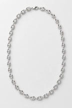 9mm Silver-Tone Mariner Chain — presentation — Silver-tone