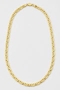 Concave Mariner Chain — Gold-Tone Necklace — presentation — Gold-tone