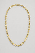 5mm Mariner Chain Necklace — presentation — Gold-tone