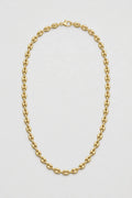 7mm Mariner Chain Necklace — presentation — Gold-tone