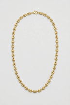 7mm Mariner Chain Necklace — presentation — Gold-tone