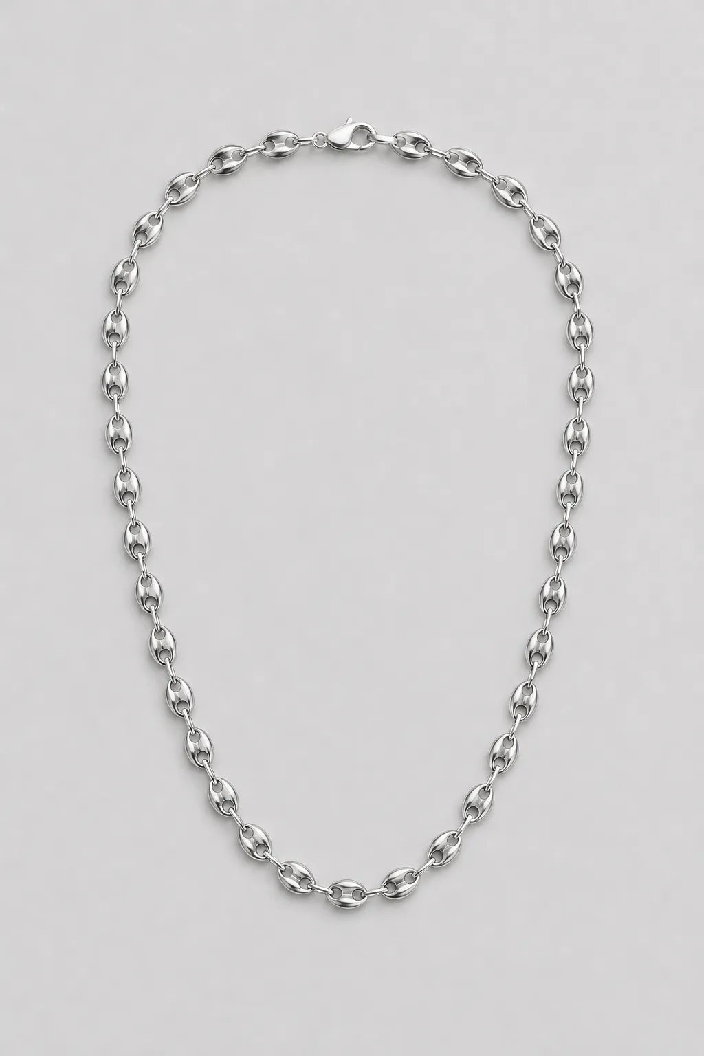 7mm Mariner Chain Necklace — variant — Silver-tone