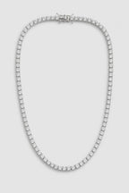 Moissanite Tennis Chain — presentation — 925 Silver