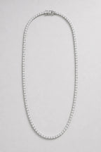 Moissanite Tennis Chain — variant — 925 Silver