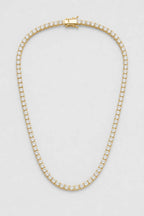 Moissanite Tennis Chain — variant — 18k Gold Plated
