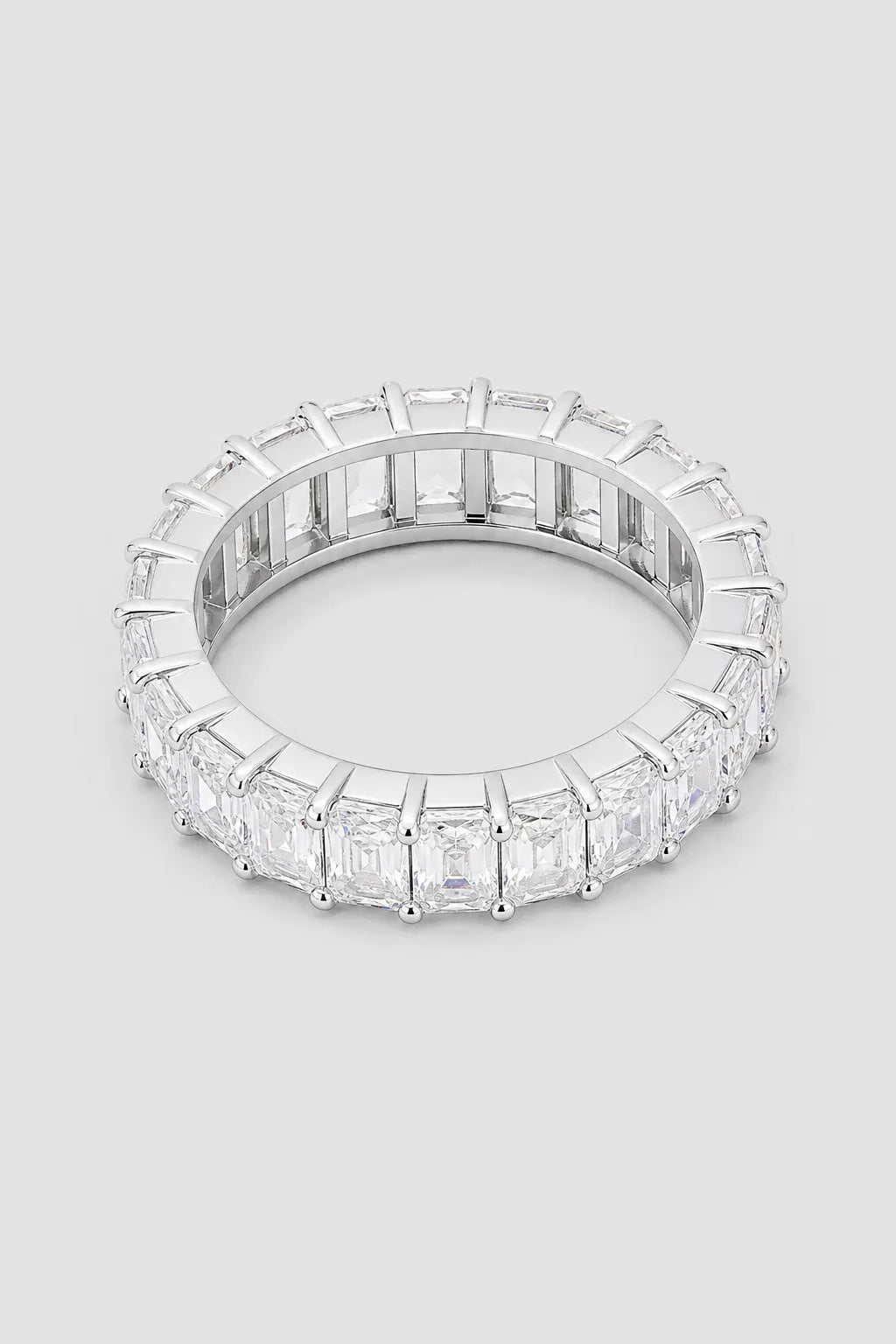 Tennis Chain Ring — variant — silver