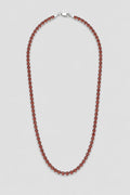 Red Tennis Chain — presentation — Garnet (red)