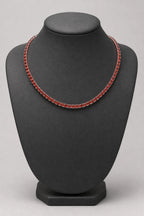 Red Tennis Chain — stand — Garnet (red)