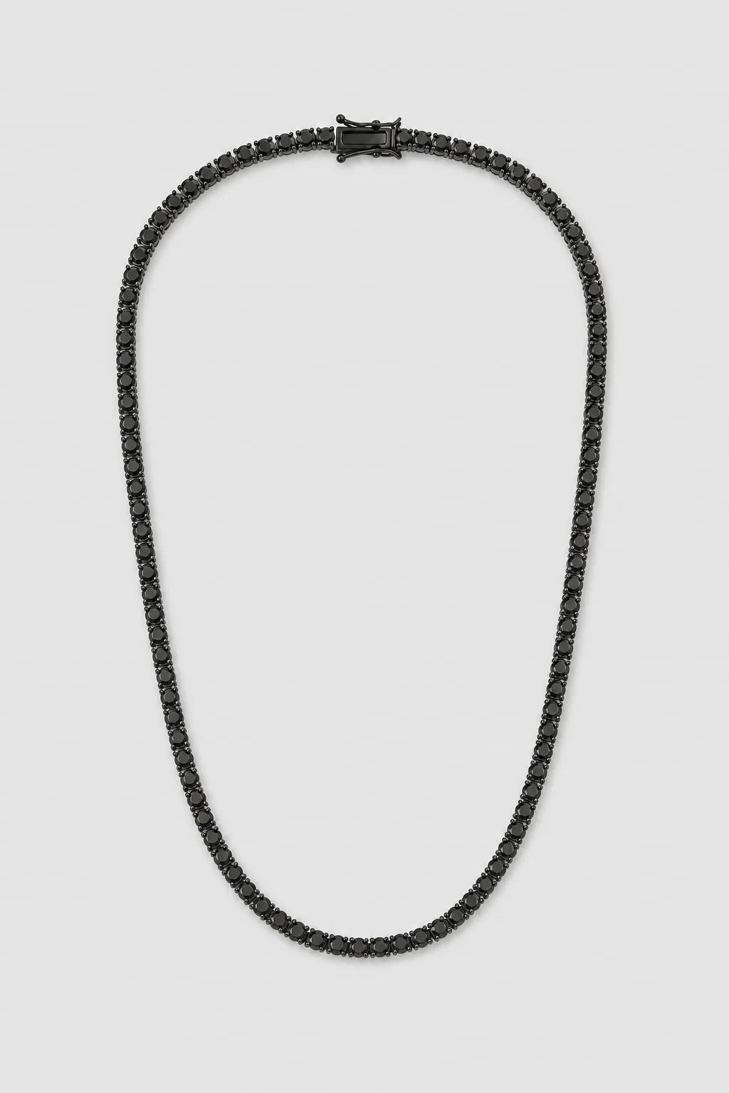 Black Tennis Chain — presentation — Black