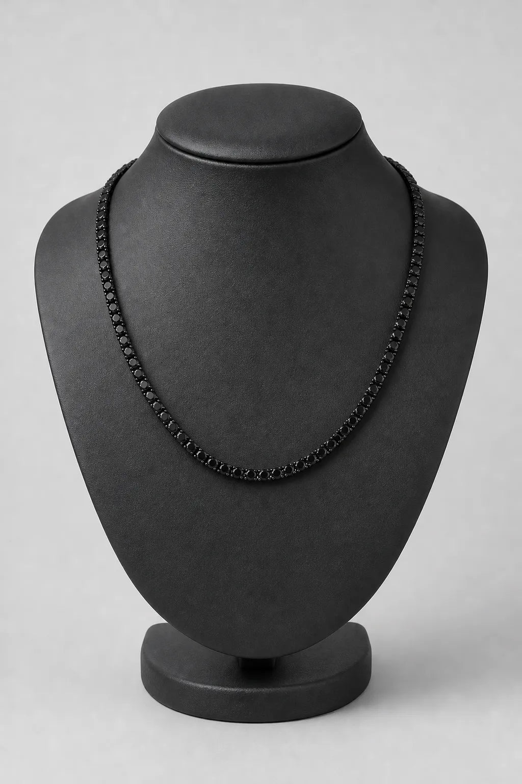Black Tennis Chain — stand — Black