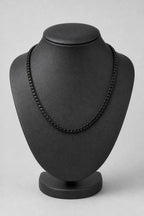 Black Tennis Chain — stand — Black