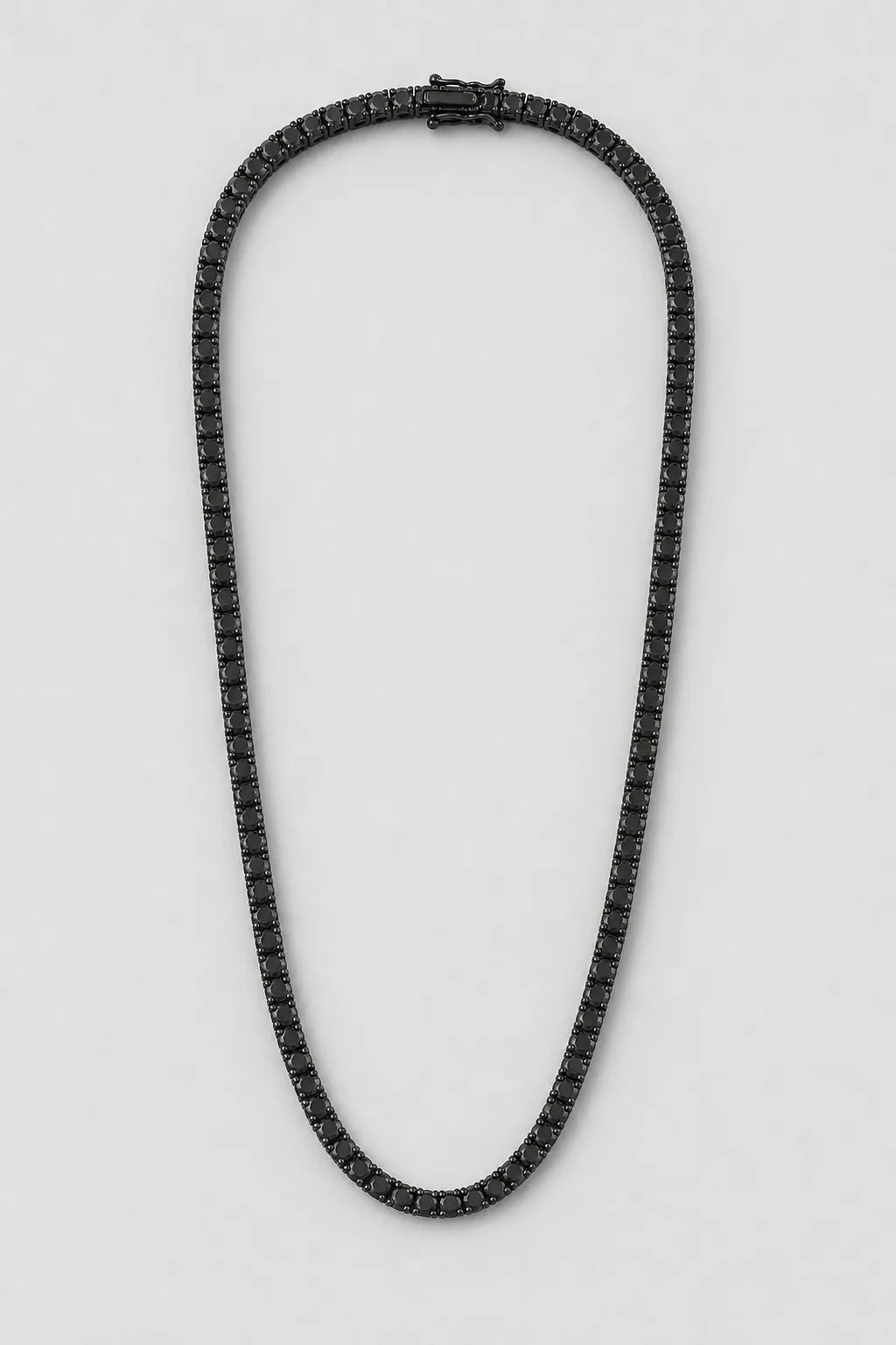 Black Tennis Chain — variant — Black