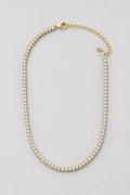 5mm Gold-Tone Tennis Chain — presentation — Gold-tone