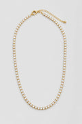 5mm Gold-Tone Tennis Chain — presentation — Gold-tone