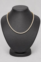 5mm Gold-Tone Tennis Chain — stand — Gold-tone