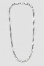 6mm Silver-Tone Franco Chain Necklace — presentation — silver-tone
