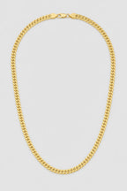 6mm Gold-Tone Franco Chain — presentation — Gold-tone